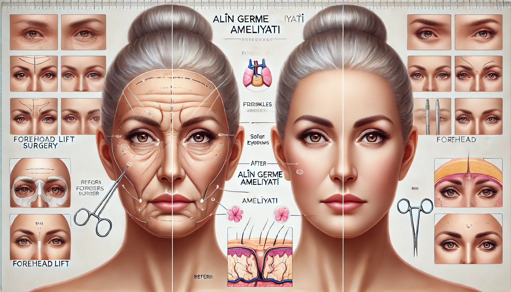 Forehead Lift Surgery: Rejuvenate Your Look and Smooth Wrinkles